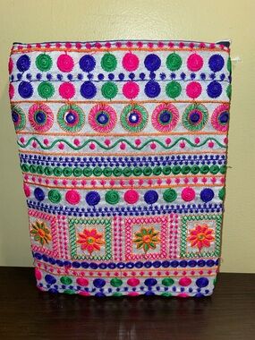 Colorful Embroidered Women's Bag